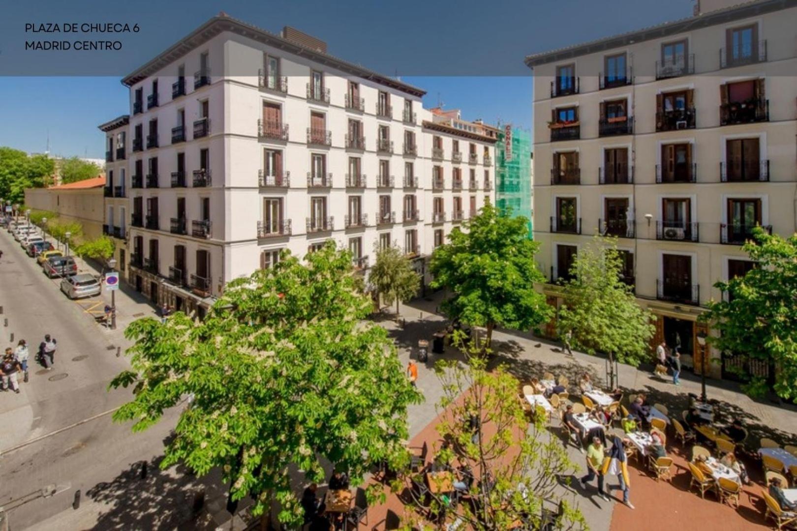 Refugio Cultural Para 3, En Plaza De Chueca มาดริด ภายนอก รูปภาพ